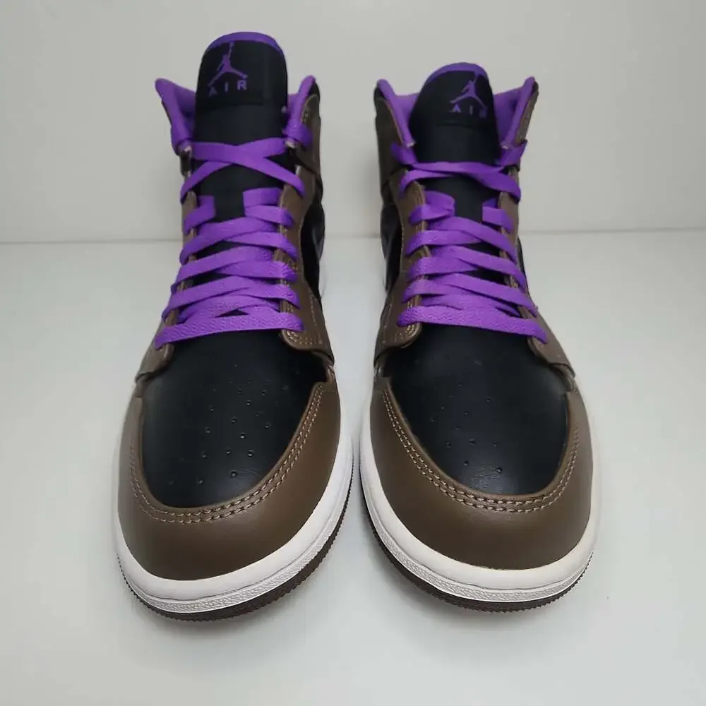 Air Jordan 1 Mid Palomino Wild Berry Men Size 10